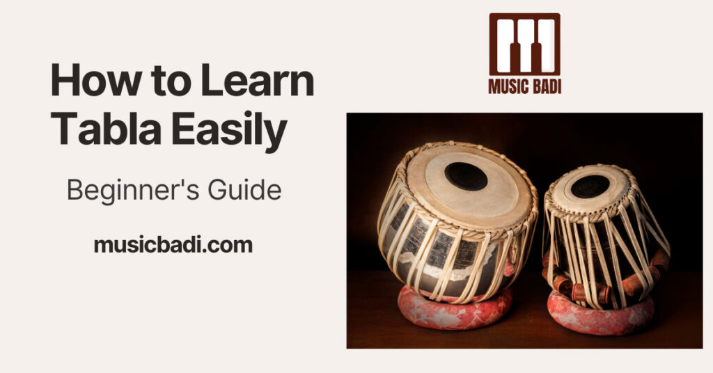 how to learn tabla easily